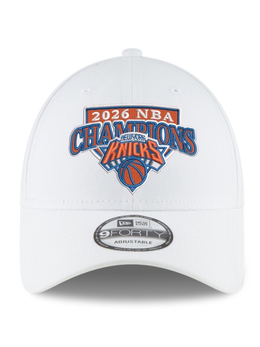 New York Knicks New Era 2026 NBA Finals Champions 9FORTY Adjustable Hat – NWOT